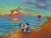 Jim Warren Fine Art Jim Warren Fine Art Mickey & Minnie's Romantic Day